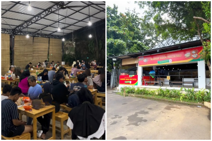 Warkop Agam Multatuli di Jalan Raya Pajajaran No.76, Baranangsiang, Bogor Timur, Kota Bogor.
