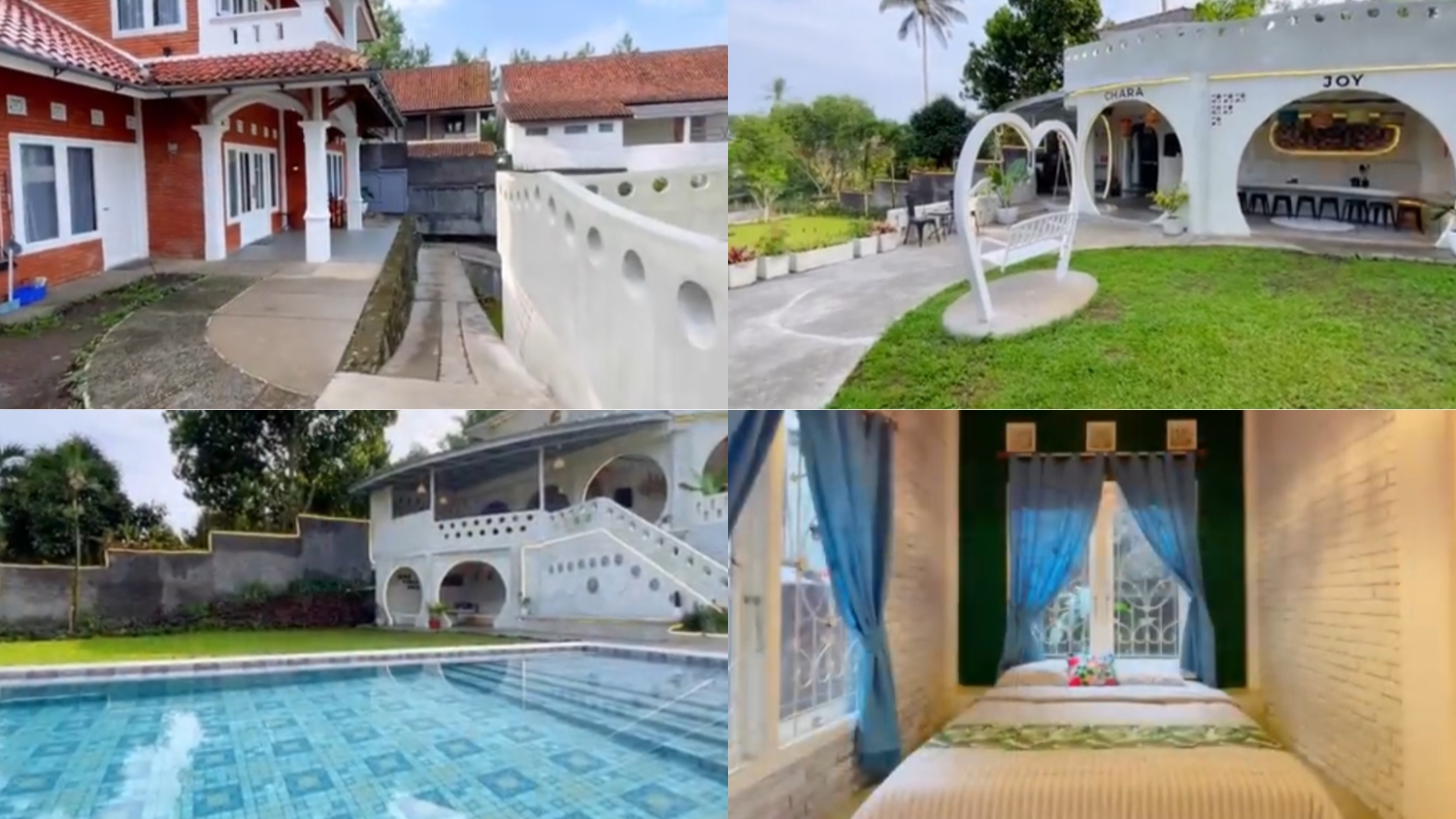 Villa Chara rekomendasi penginapan di Bogor.