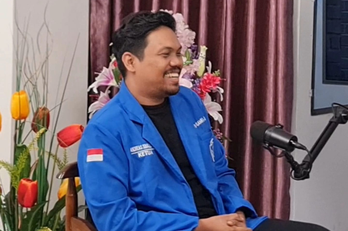 Ketua DPD GAMKI Jabar, Andreas Simanjutak