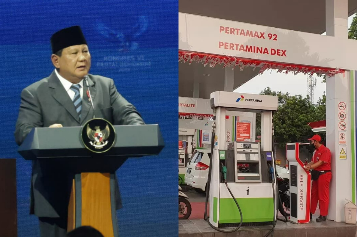 Presiden Prabowo Subianto ungkap akan tindak tegas kasus Pertamax oplosan.
