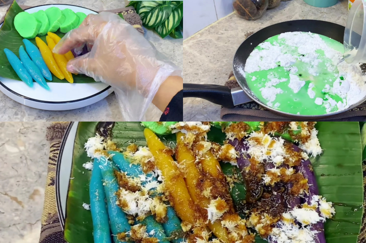Menu takjil kue Kulpang dan Cenil kenyal cocok untuk berjualan.