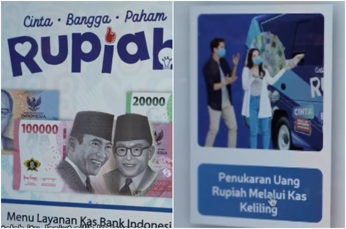 Cara penukaran uang baru 2025 melalui layanan kas keliling Bank Indonesia.