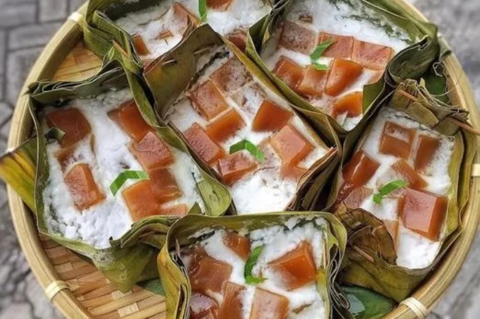 Rasanya yang manis dan lembut, Kue Keranjang Kukus Santan cocok untuk menu berbuka puasa.