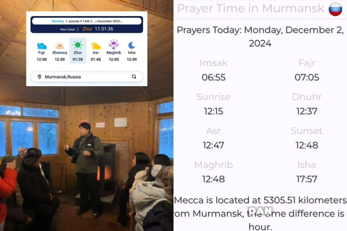 Durasi puasa di Murmansk, Rusia menjadi salah satu wilayah dengan durasi puasa tersingkat di dunia.