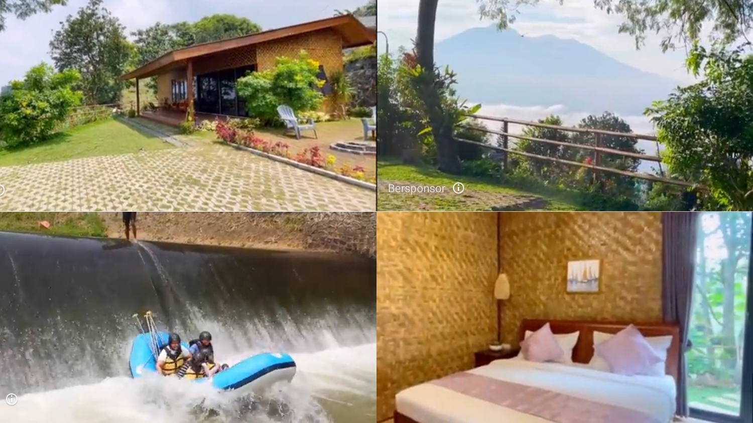 Selayang Bambu pilihan villa di Bogor untuk liburan bersama keluarga.