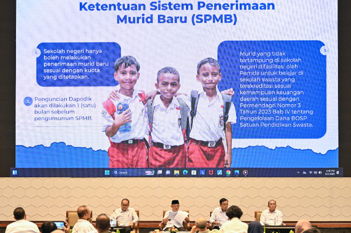 Kementerian Pendidikan Dasar dan Menengah (Kemendikdasmen) mengumumkan Sistem Penerimaan Murid Baru.