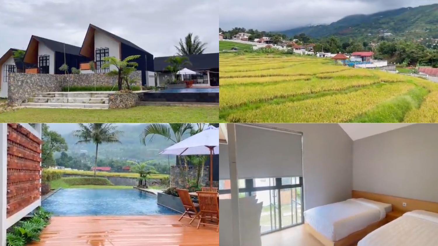 Tempat staycation dan nongkrong di Lenirra Villa and Resto.
