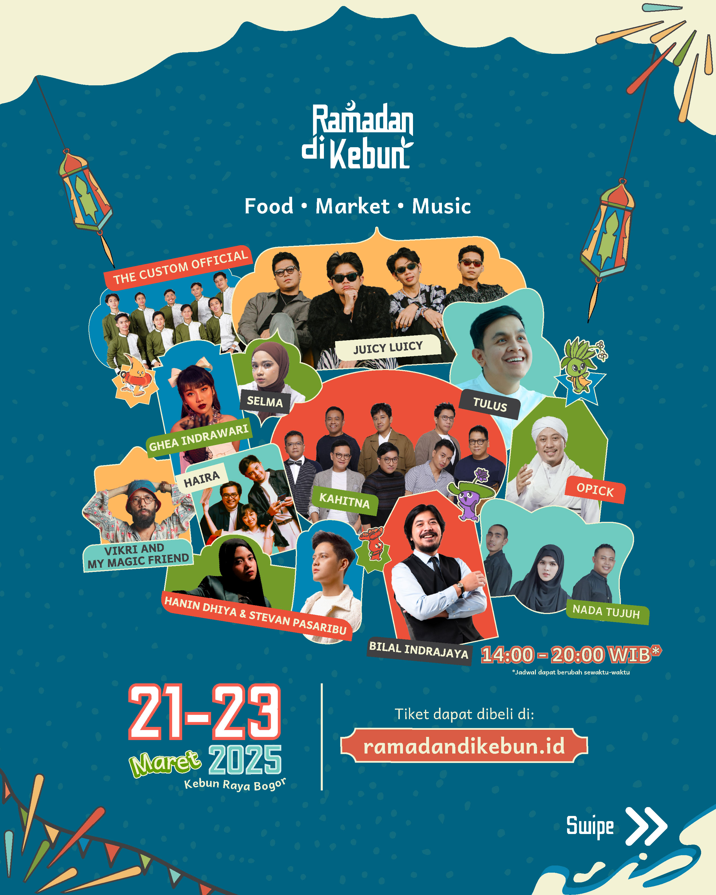 Ramadan di Kebun Raya Bogor.