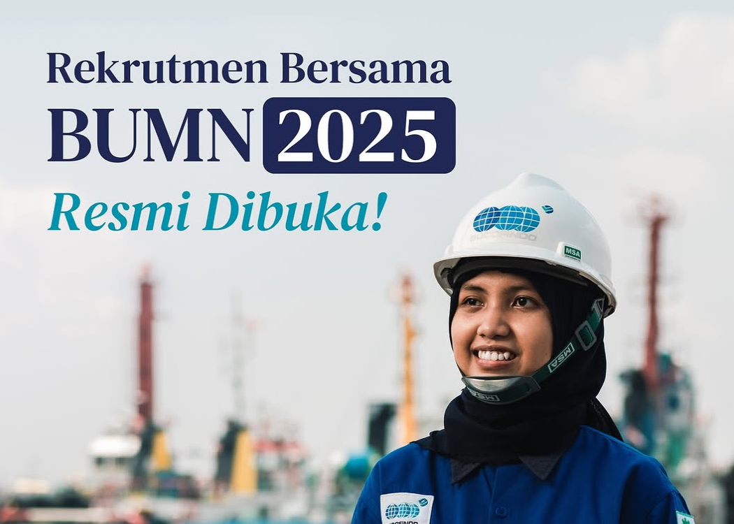 Kementerian BUMN membuka Rekrutmen Bersama BUMN pada 7 Maret 2025.