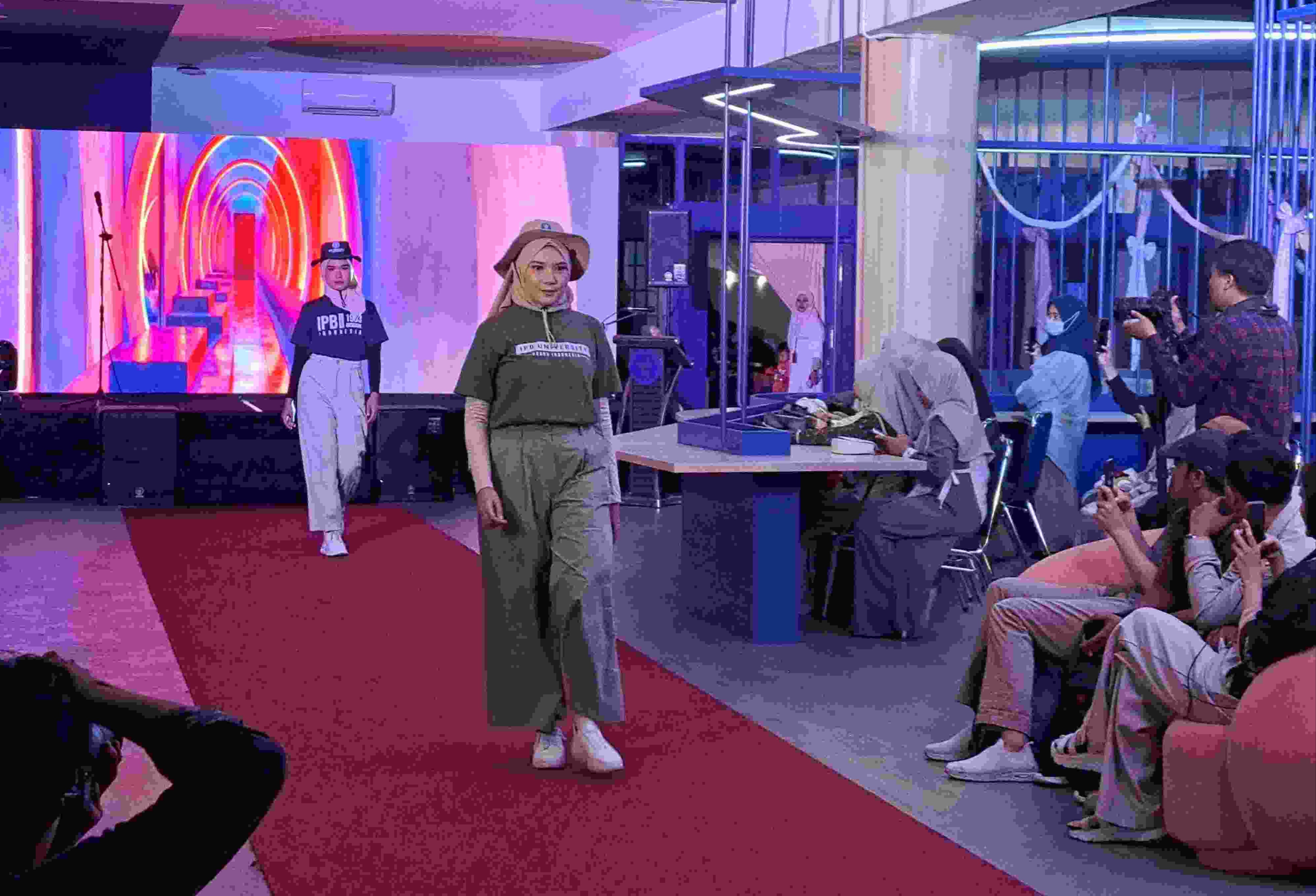 Campus Fashion Festival yang diselenggarakan IPB University, Kamis (6/3/2025).