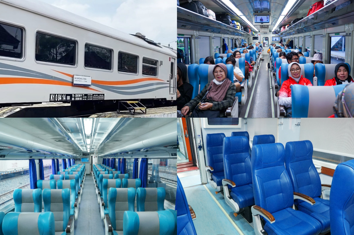 KAI Luncurkan Kereta Ekonomi New Generation Modifikasi di KA Sancaka Utara.