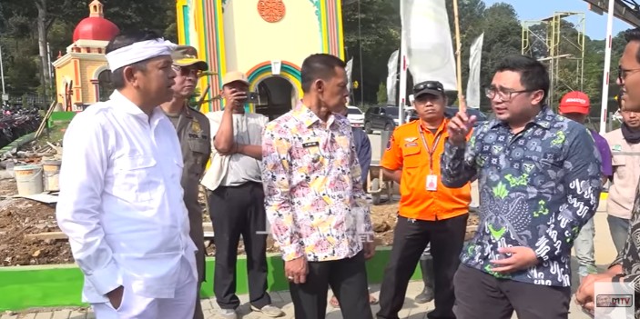 Gubernur Jawa Barat, Dedi Mulyadi saat mendatangi Hibisc Puncak Bogor