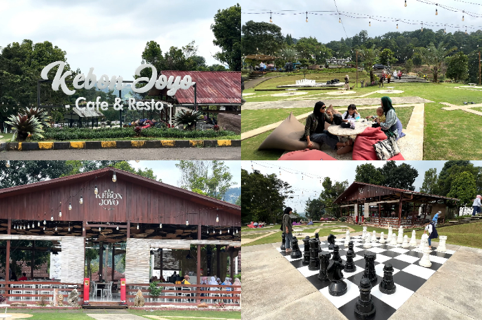 Suasana Kebon Joyo Cafe dan Resto.