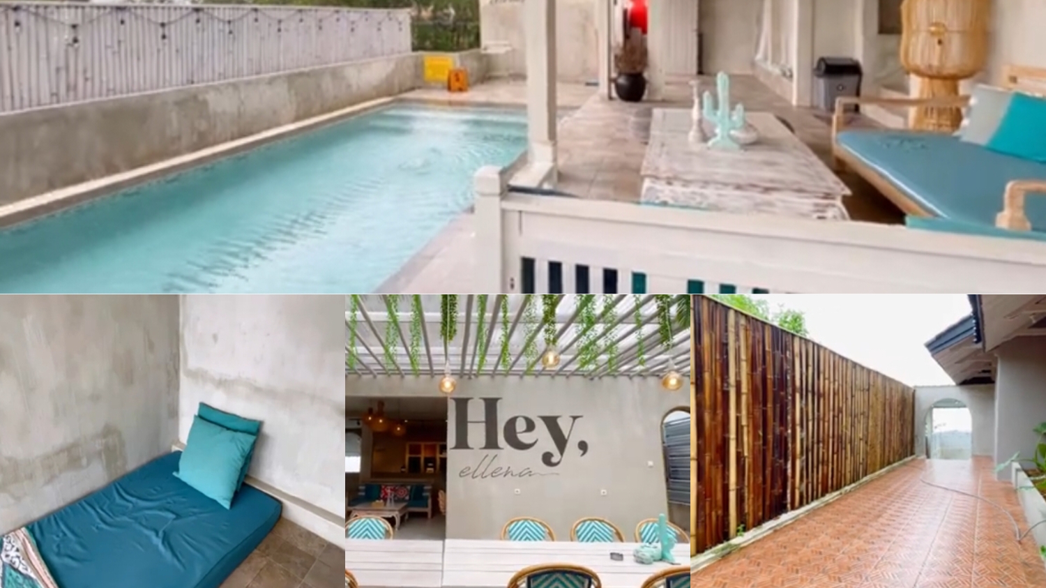 Penginapan sangat estetik di Villa Ellena Bogor.