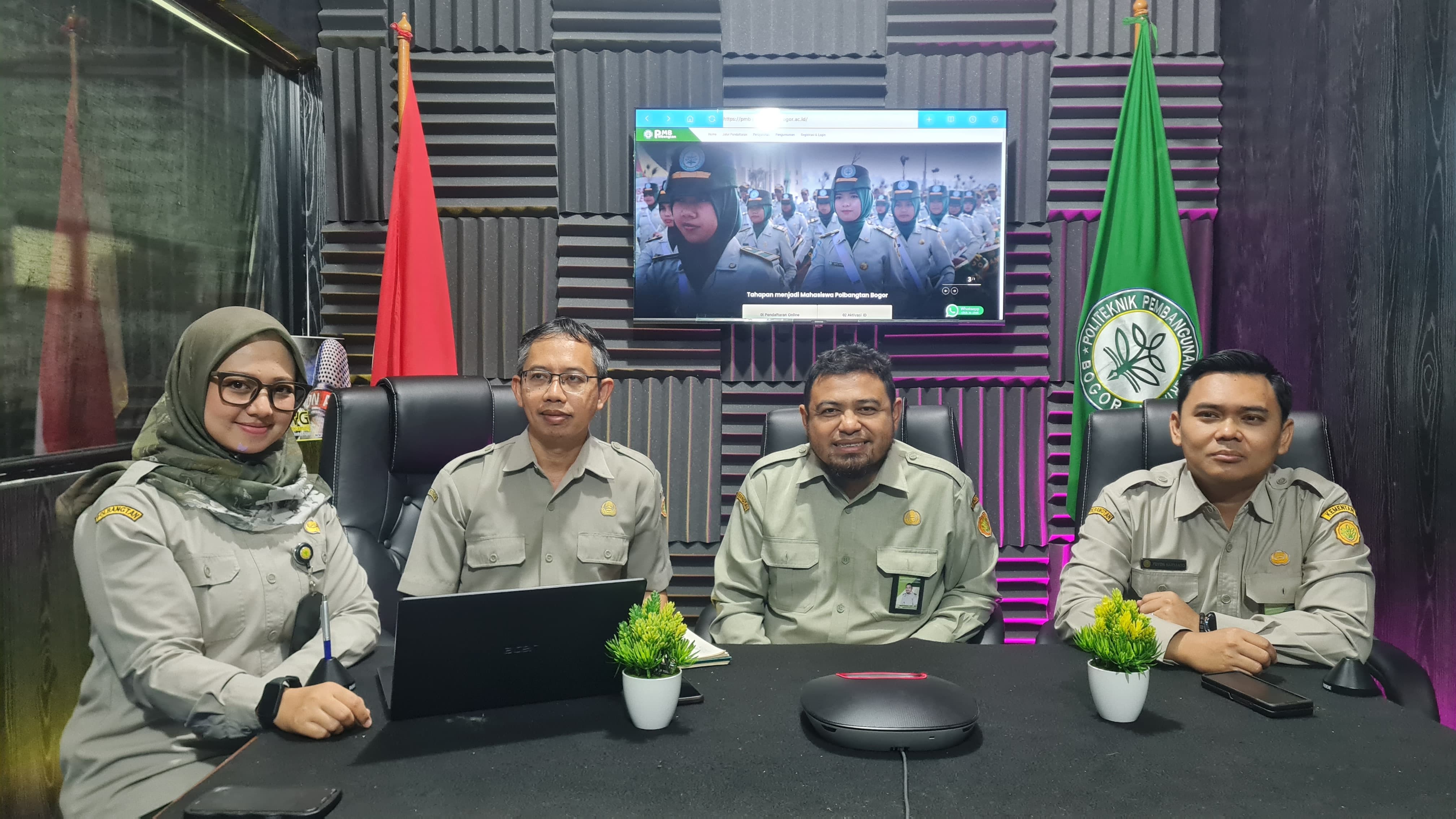 Polbangtan Bogor gelar sosialisasi PMB dengan dinas pertanian.