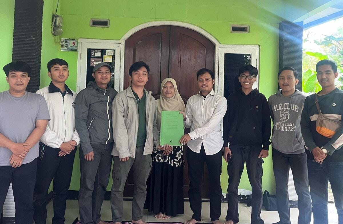 Rapat presidium HMI Cabang Kota Bogor pada Selasa (11/3/2025).