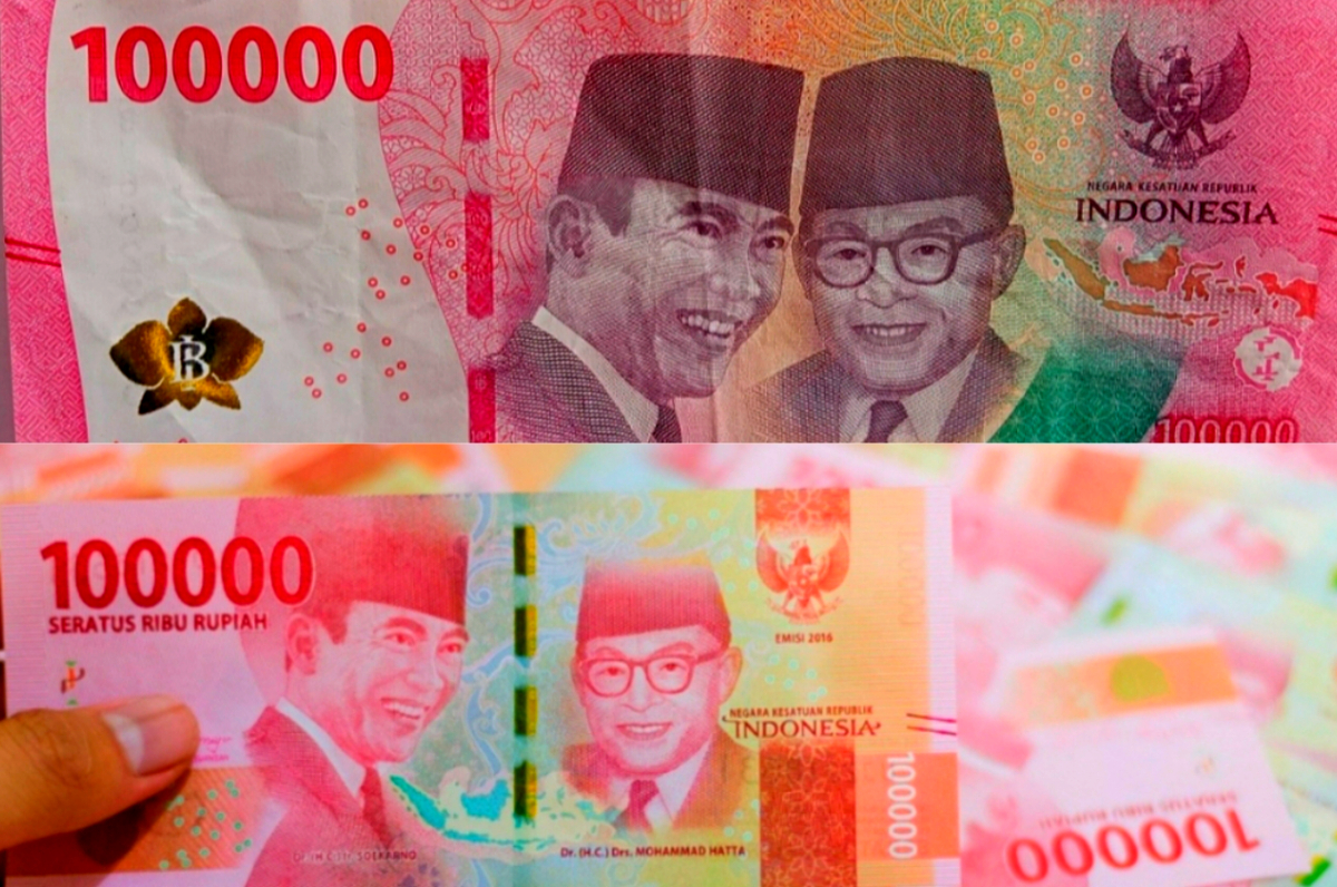 Ilustrasi uang bansos.