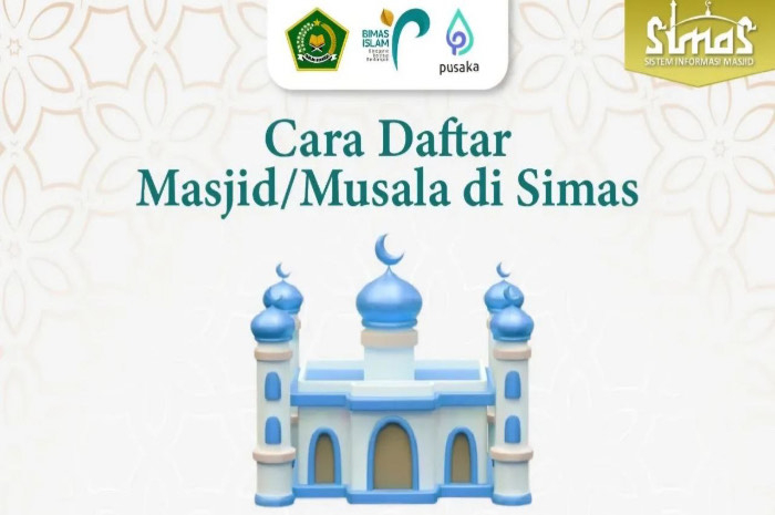 Cara mudah mendaftarkan masjid dan musalah di SIMAS kemenag RI.