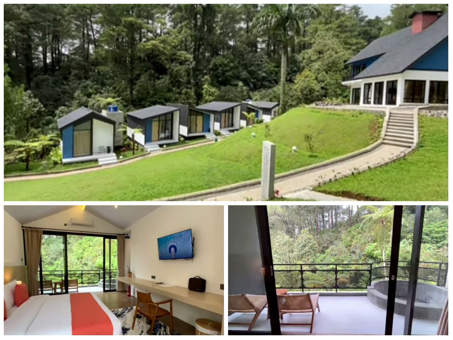 Tampilan Arunika Lodge dan Resto.