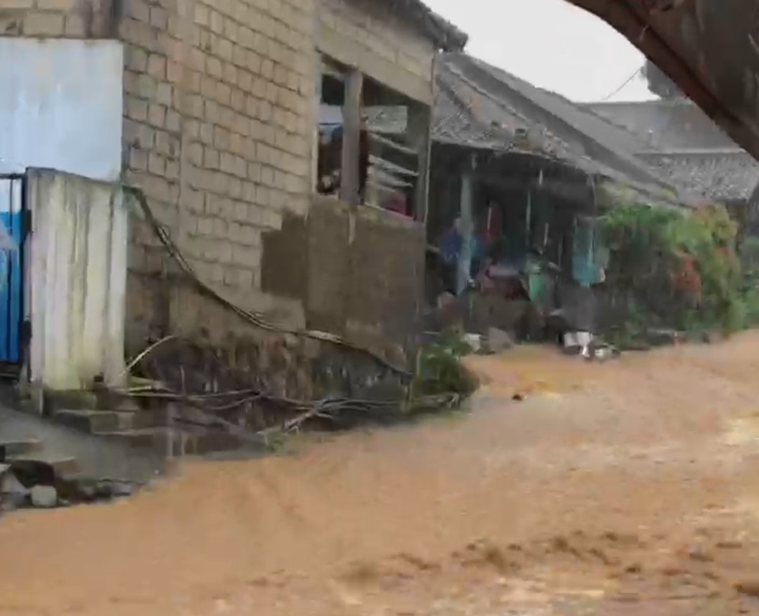 Banjir di Cijeruk, Bogor.