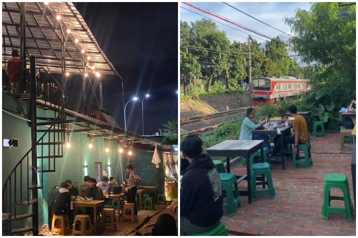 Suasan Warkop Boengsie di Jl. RE Martadinata No. 13, RT 03/03, Cibogor, Kecamatan Bogor Tengah.