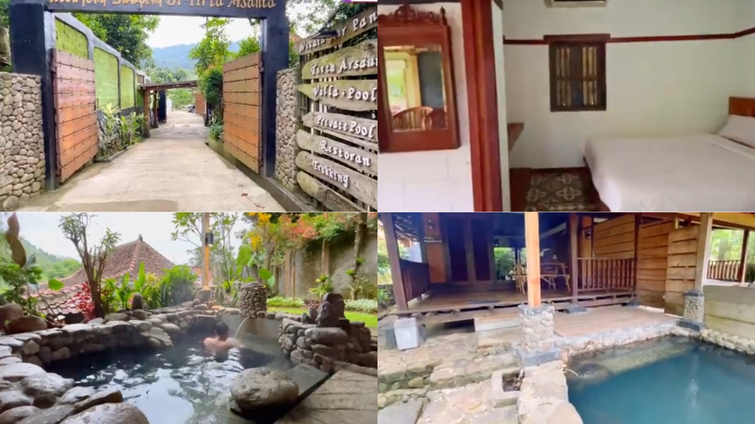 Tirta Arsanta penginapan yang romantis di Bogor.