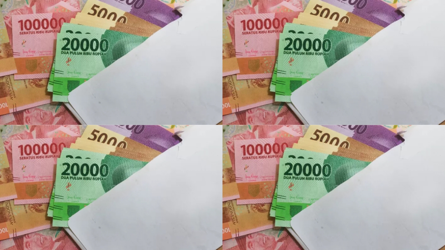 Ilustrasi uang pencairan bansos PKH