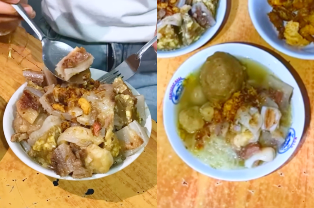 Ngebakso Viral di Bakso Moro Joyo Bogor.