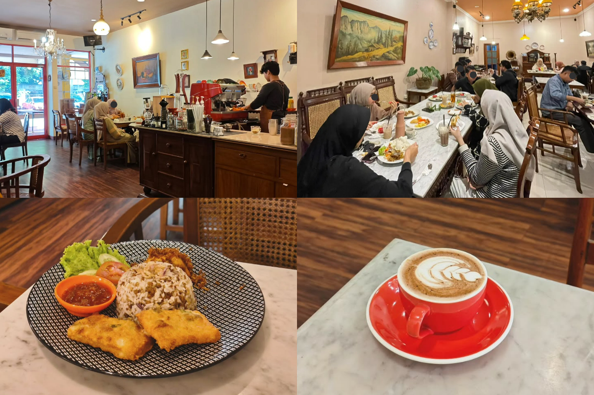 Imah Nini Coffee and Kitchen di Bogor.