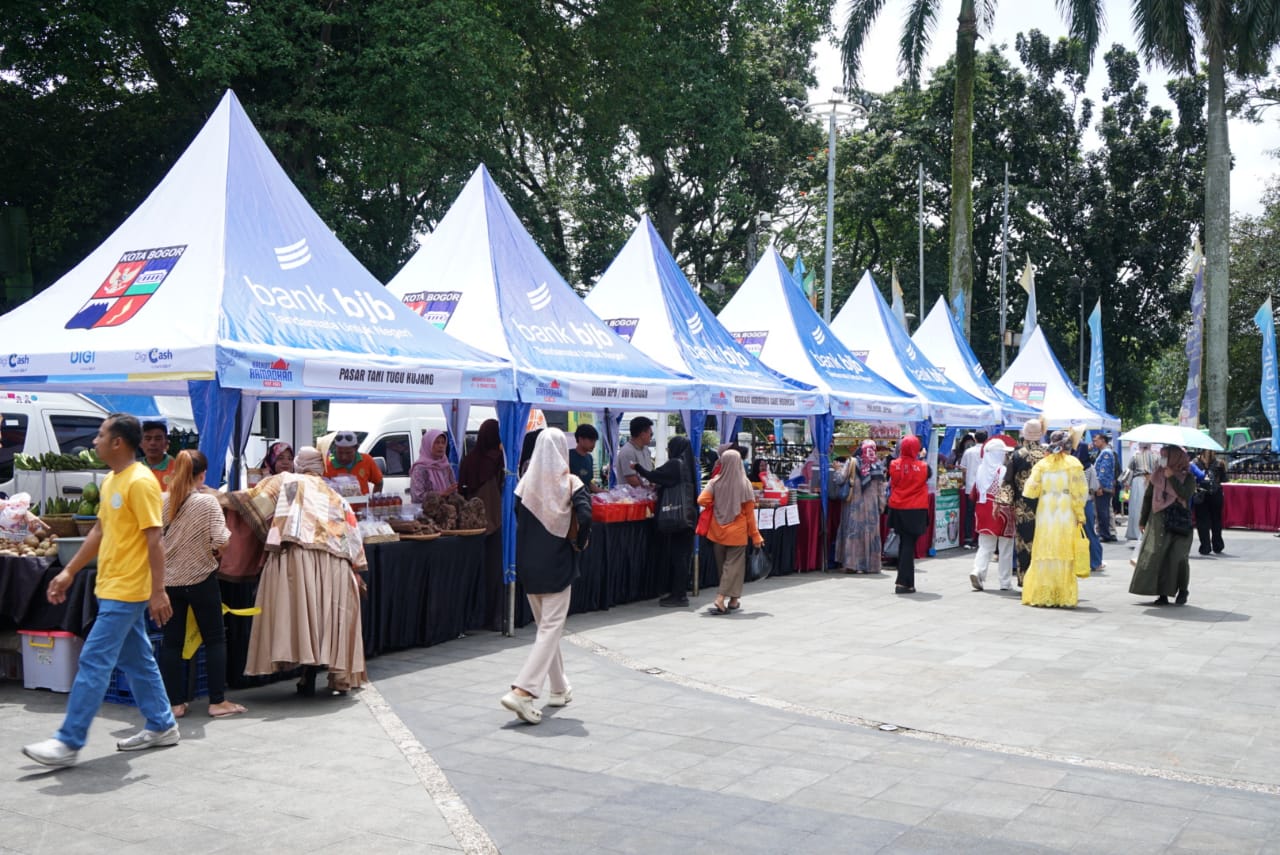 Balkot Ramadhan Fest 2025 yang digelar di Plaza Balai Kota Bogor.
