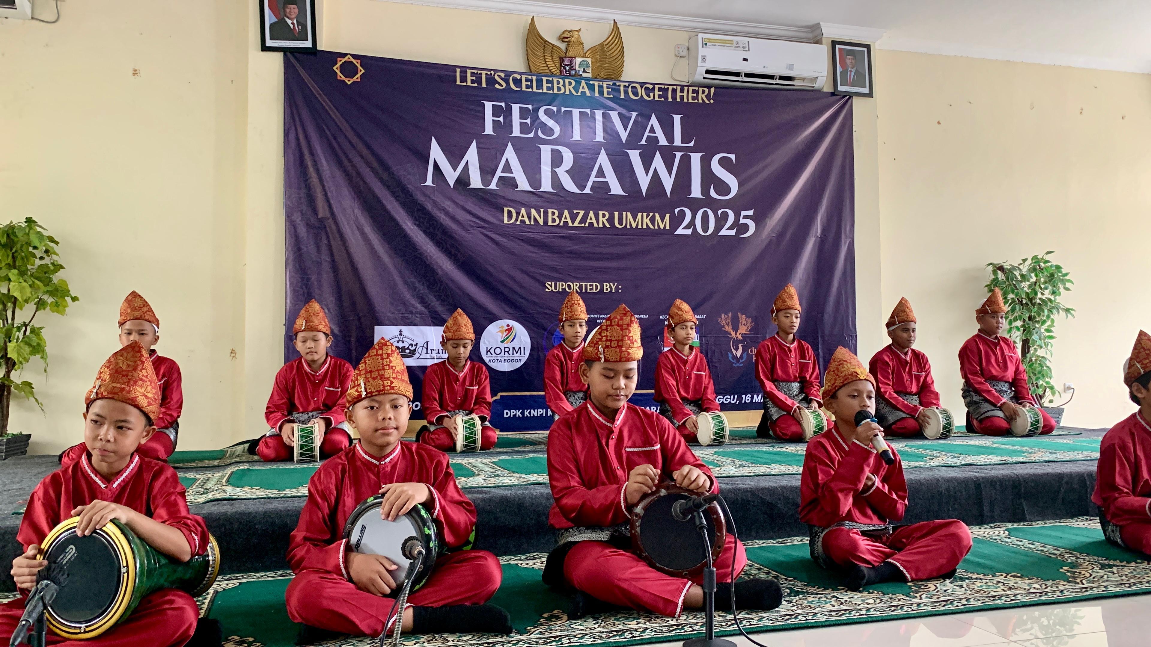 DPK KNPI Bogor Barat, sukses menghelat Festival Mararawis, Minggu (16/3/2025).