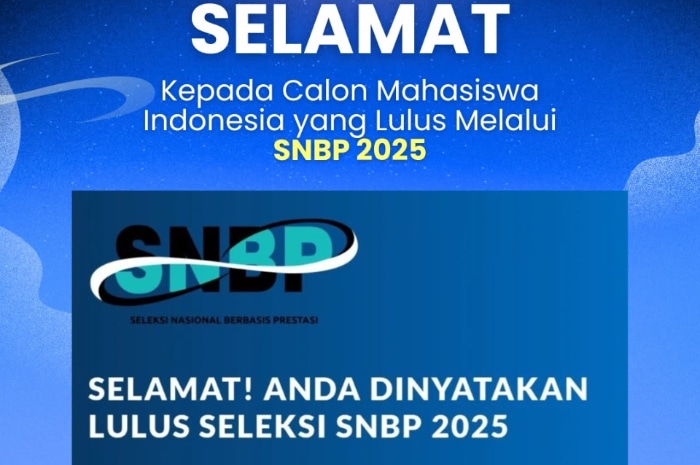Pengumuman SNBP 2025 simak hal yang harus dilakukan saat dinyatakan lolos.