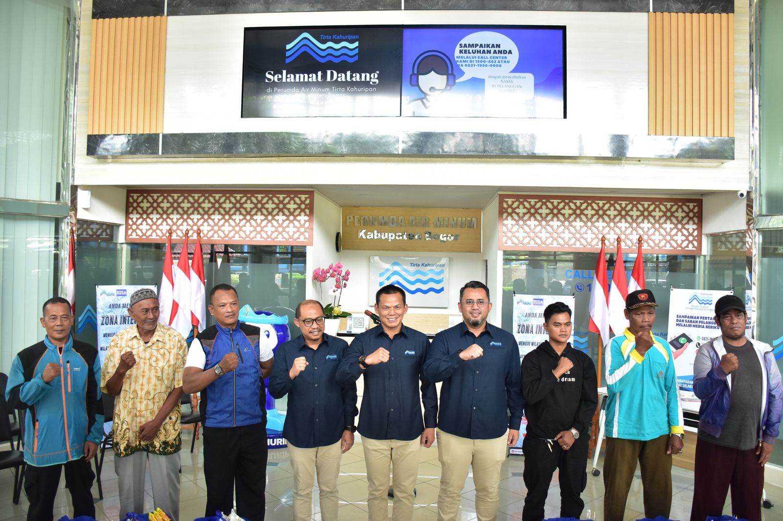 Perumda Air Minum Tirta Kahuripan Kabupaten Bogor.