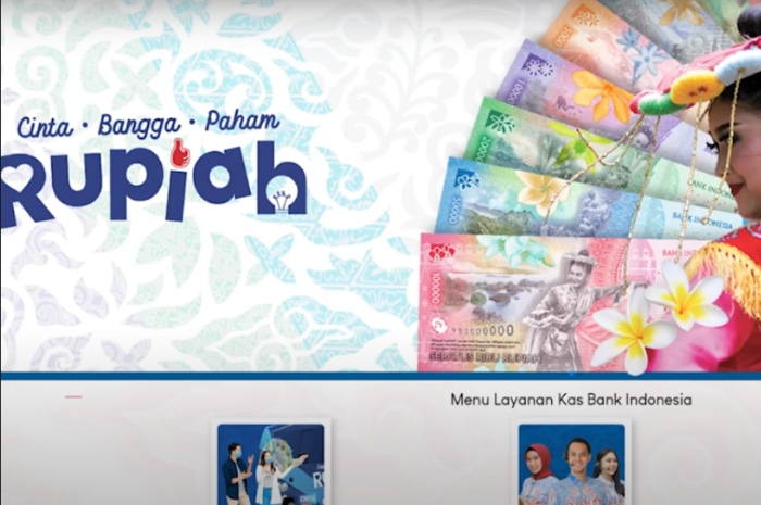 Cara tukar uang baru di mobil kas keliling Bank Indonesia.
