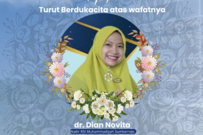 Wakil Direktur Rumah Sakit Islam (RSI) dr Dian Novita menjadi salah satu korban kecelakaan bus rombongan jemaah umroh yang meninggal dunia di Arab Saudi.