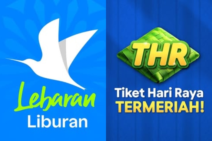 Ilustrasi agen perjalanan online yang melayani penjualan tiket pesawat Lebaran 2025.
