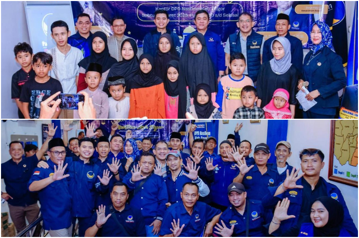 Partai NasDem Kabupaten Bogor selenggarakan berbagai kegiatan sosial.