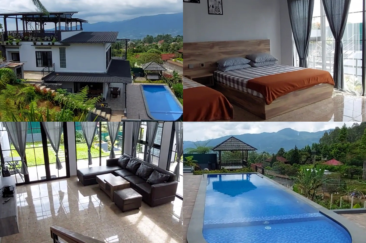 Staycation di La Joglo Villa Puncak Bogor.