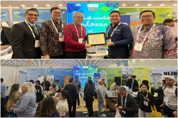 UMKM Binaan mengikuti Pameran Natural Product Expo West 2025 di Los Angeles.