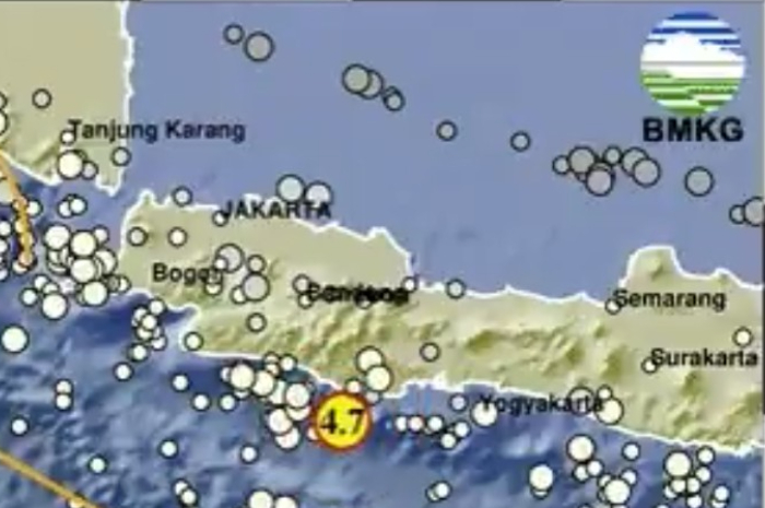 Gempa berpusat di Kabupaten Pangandaran terasa hingga Bogor, Jawa Barat, Selasa (25/3/2025)
