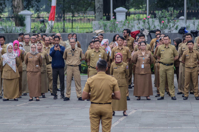 Ilustrasi ASN atau PNS dan PPPK di Kota Bogor.