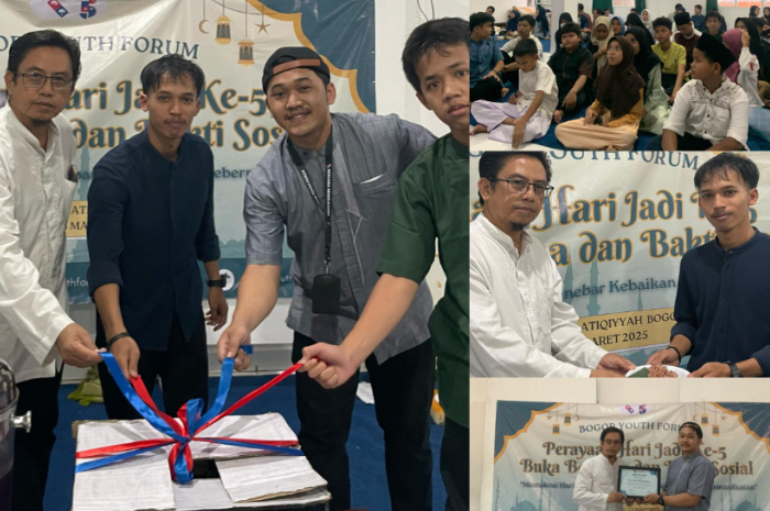 Komunitas Bogor Youth Forum (BYF) berbagi di Panti Asuhan Al-Atiqiyyah Kota Bogor.
