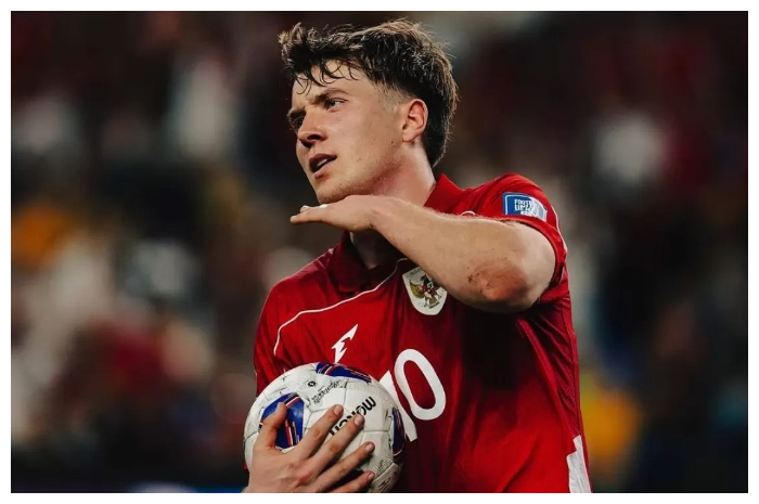 Ole Romeny, tampil gemilang saat Timnas Indonesia melawan Bahrain.