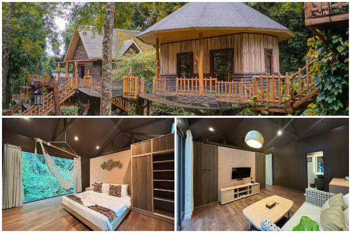 Suasana Safari Resort di kawasan Taman Safari Indonesia Cisarua Bogor.