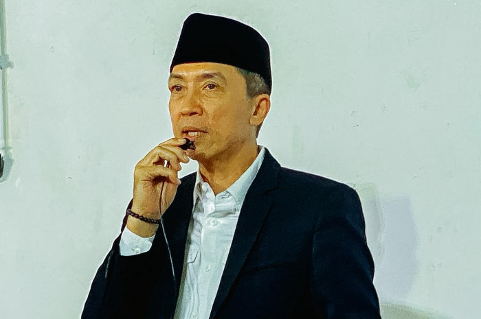 Wali Kota Bogor Dedie A Rachim saat menghadiri sholat taraweh berjamaah beberapa waktu lalu.