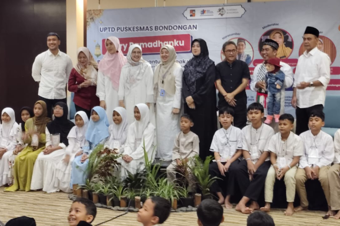 Puskesmas Bondongan, Kota Bogor menyelenggarakan kegiatan sosial bertajuk Roket Bondongan, Jumat (28/3).