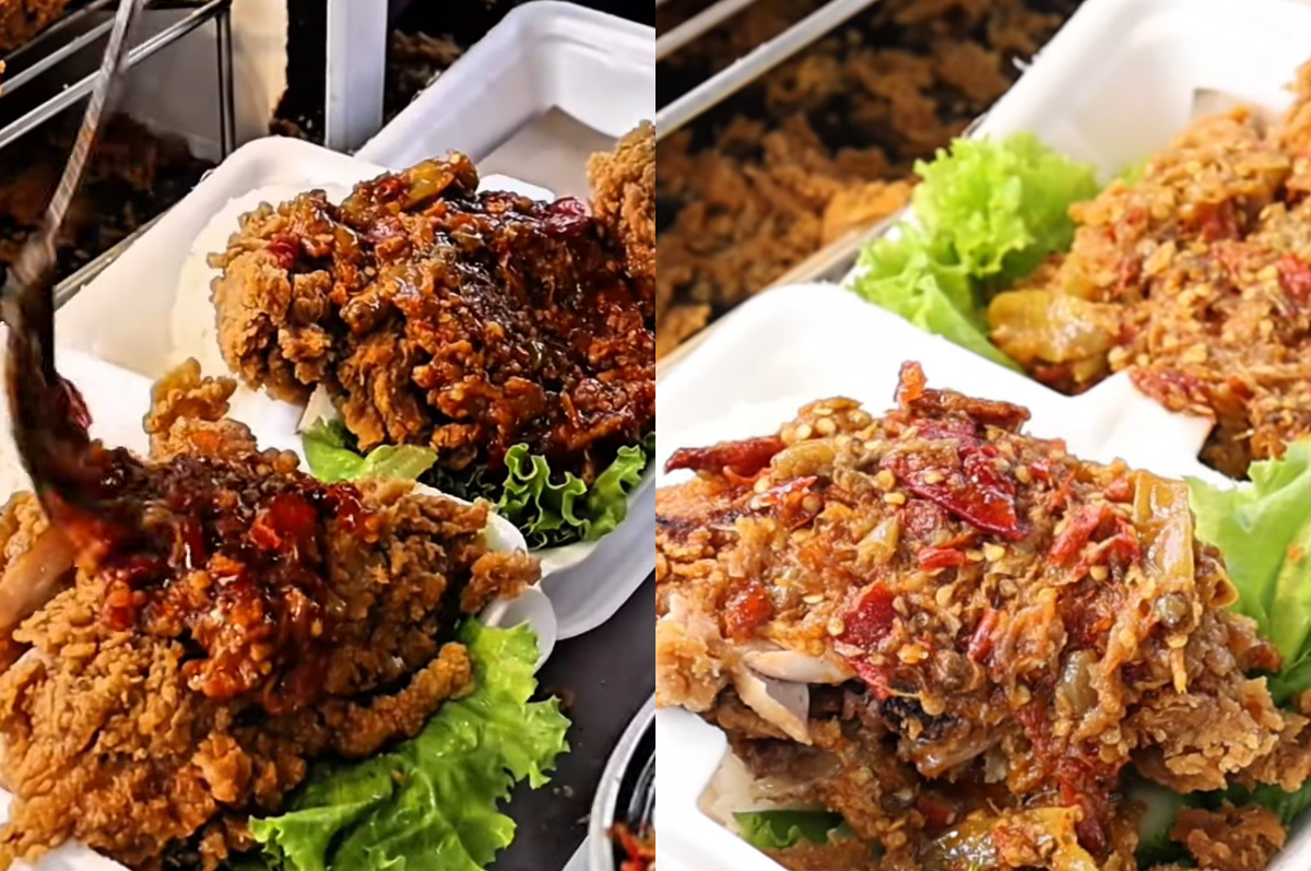 Ayam Geprek Idola Pasar Anyar Bogor (sebrang SD Pengadilan).