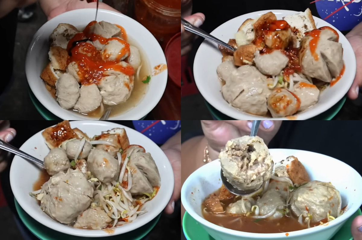 Kuliner Bakso M3 (Mugi Rahayu 3 Bersaudara) di Jalan Pajajaran, Bogor.