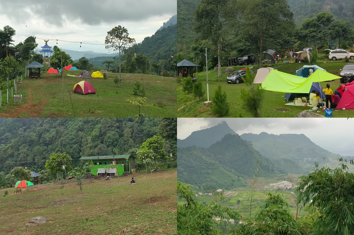Camping seru di Curug Cidulang Khayangan Camping Ground.