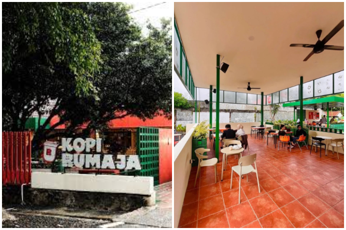 Suasana Kopi Rumaja di Jalan Bincarung No.3, Tanah Sereal Bogor
